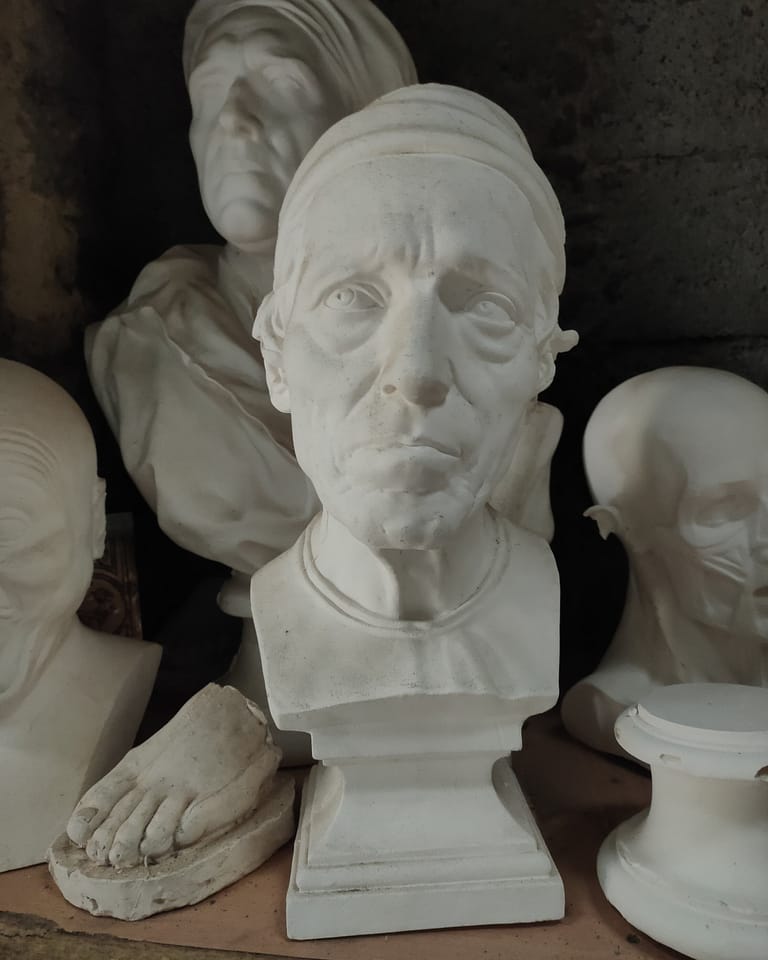 Buste de Girolamo Benivieni d'après Giovanni Bastianini